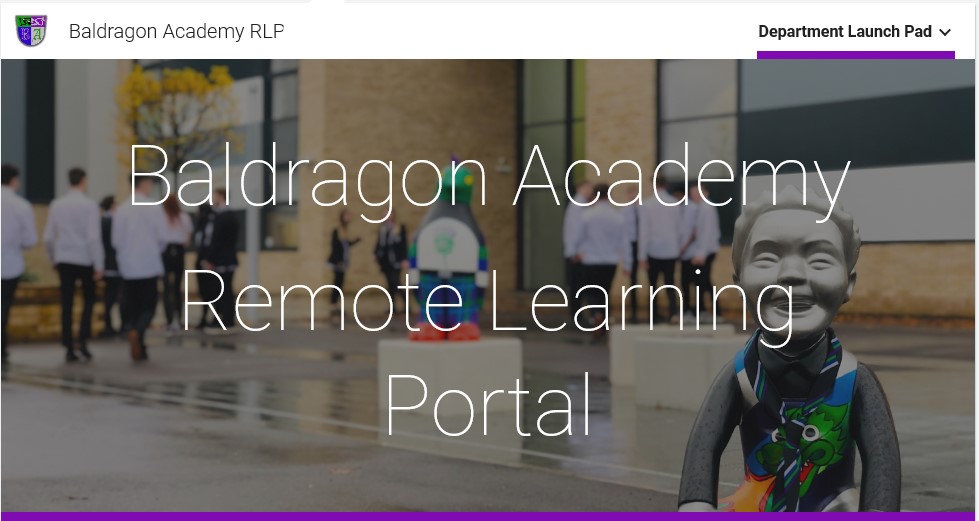 Baldragon Academy Remote Learning Portal 