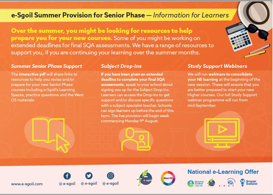 Resources for Senior Phase Learners 