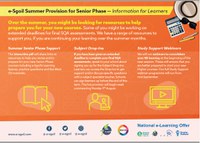 Resources for Senior Phase Learners 